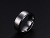 Anillo de compromiso de boda de carburo de tungsteno para hombre, resistente a los arañazos, 8 mm